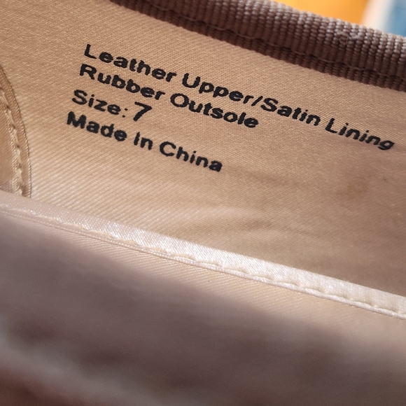 Talbots gray leather lace up sneakers - Picture 5 of 7